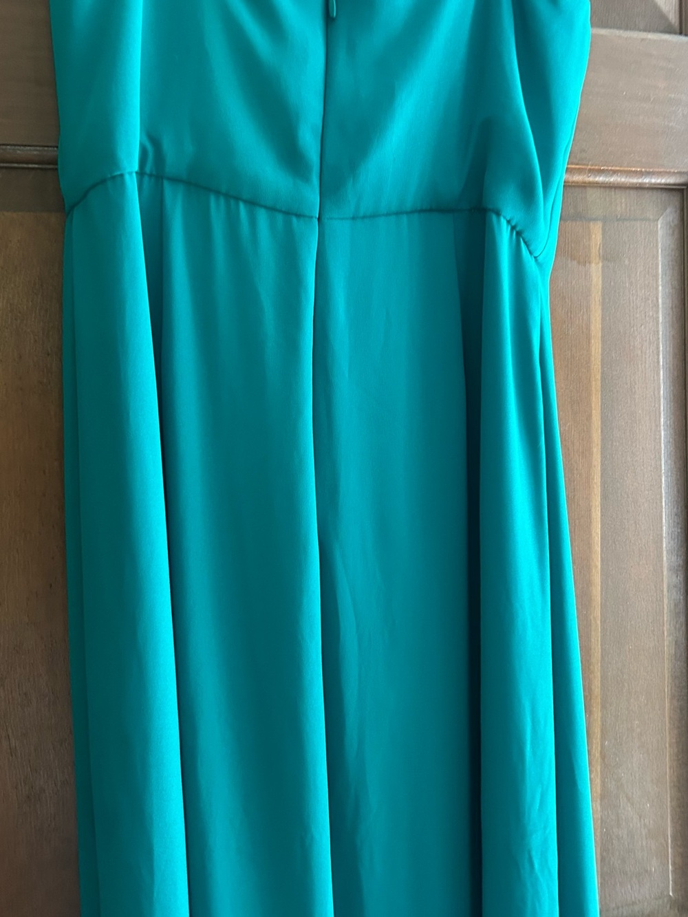 Green Cascade Ruffle Maxi - Picture 3 of 6